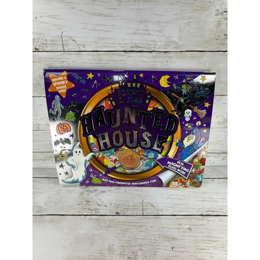 Search & Find Haunted House Halloween Activity Book Tony Tallarico Kidsbooks